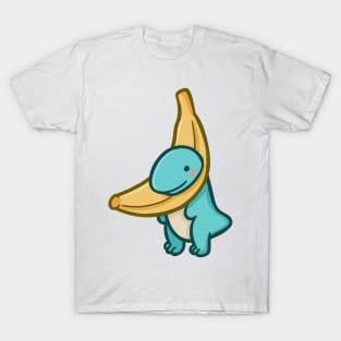 Cute Banana T-Rex, Tasty Dino, Dinosaur T-Shirt